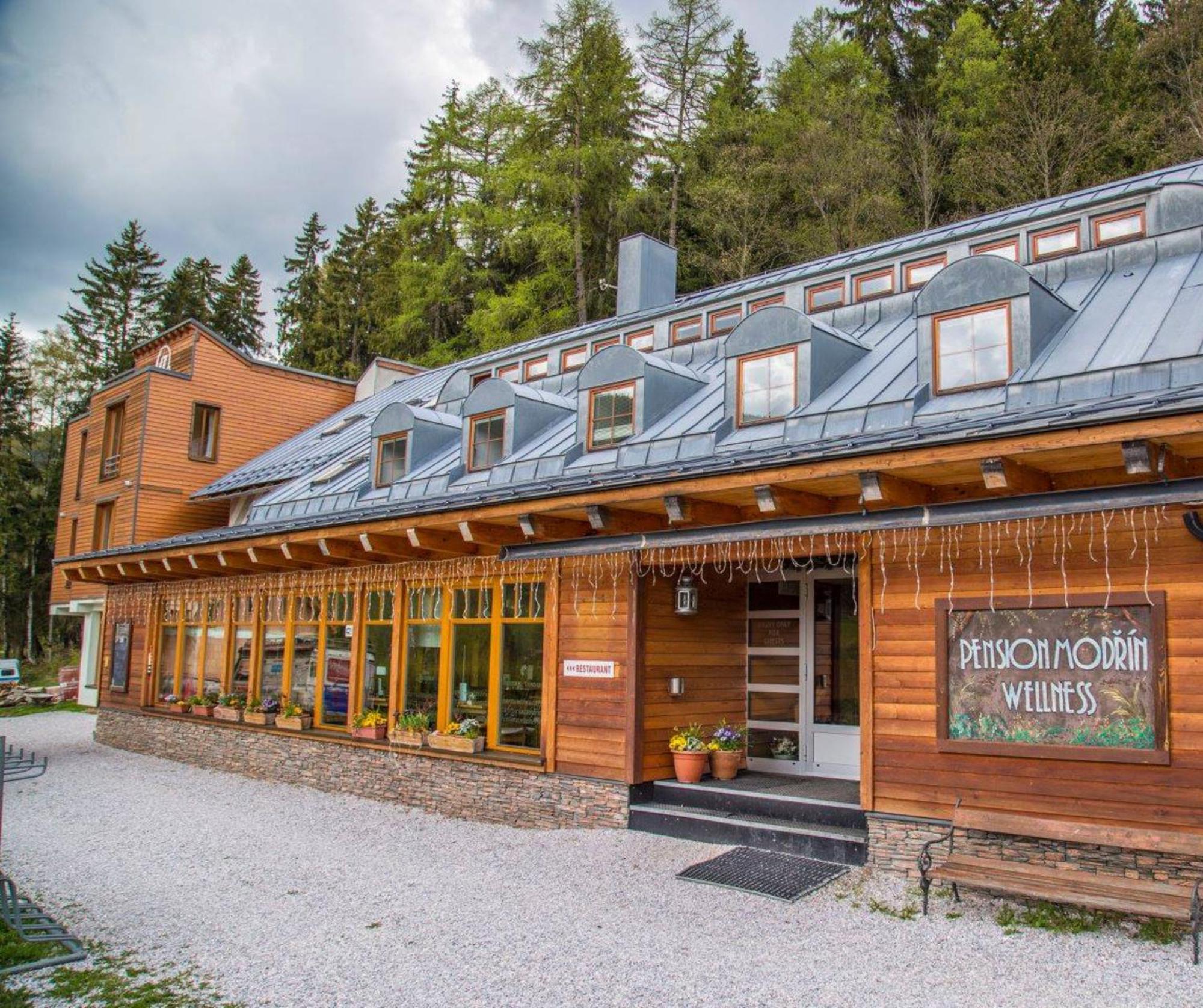 Hotel Modrin Pec pod Snezkou Exterior photo
